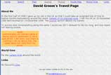 D Groom Travel Pages