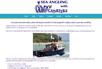 cachalot-charters.co.uk screenshot
